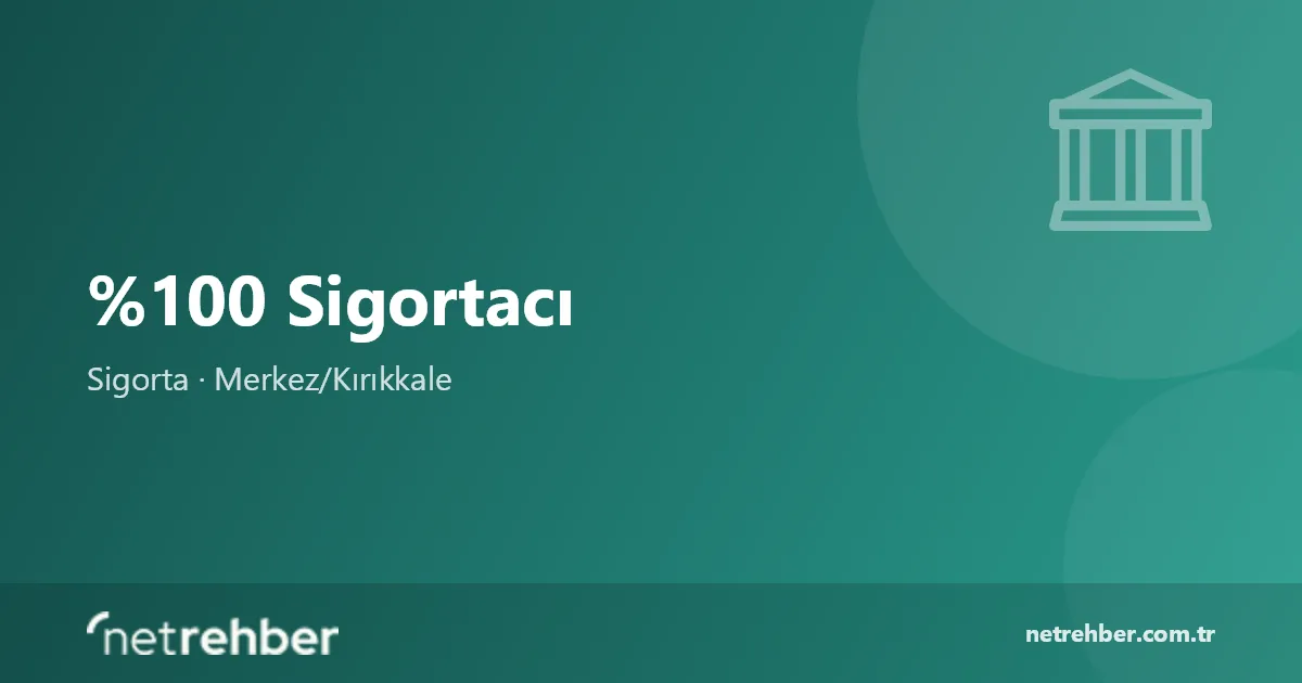 %100 Sigortacı kapak görseli