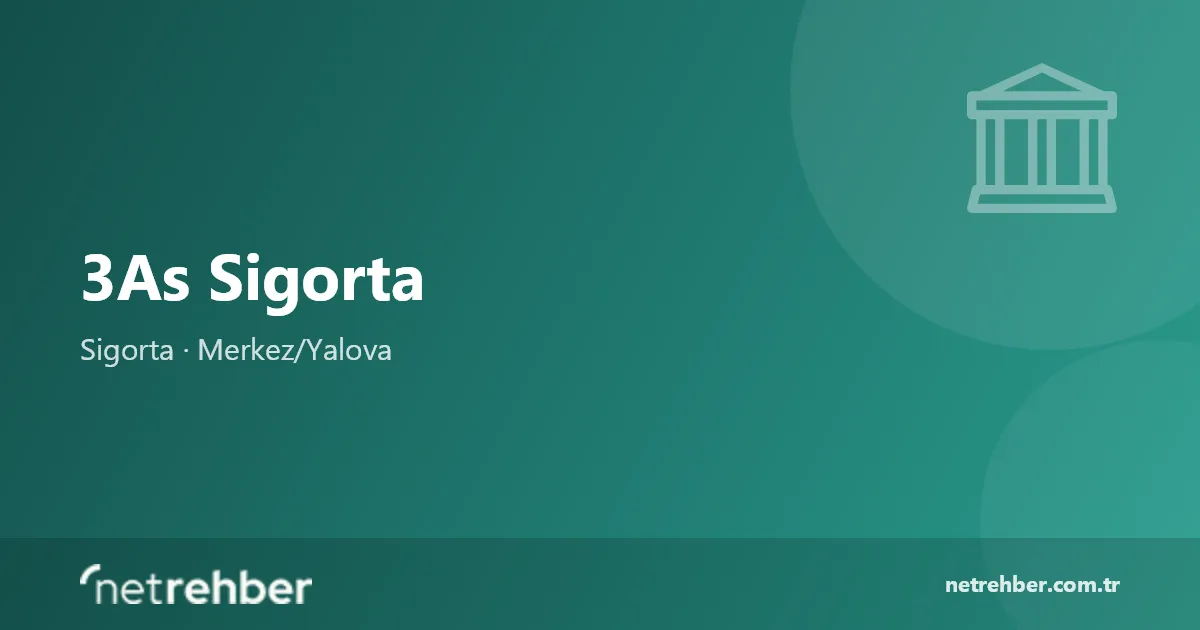 3As Sigorta kapak görseli