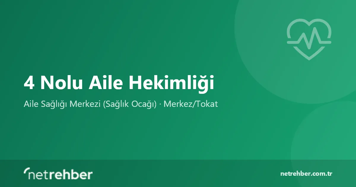 4 Nolu Aile Hekimliği kapak görseli