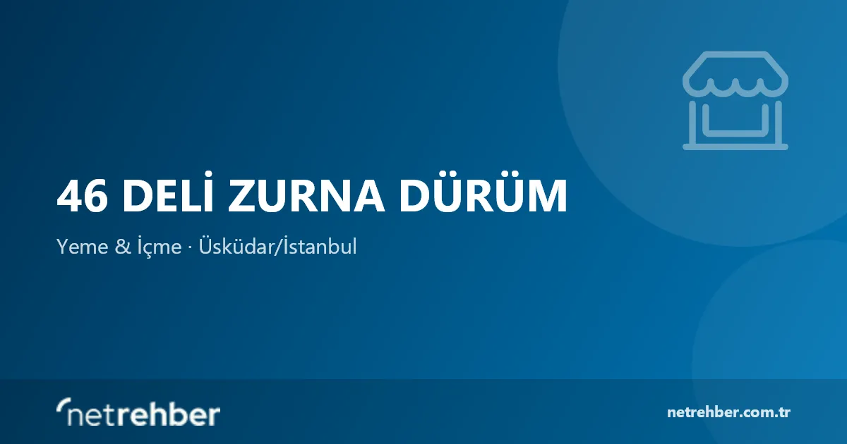46 Deli Zurna Dürüm kapak görseli