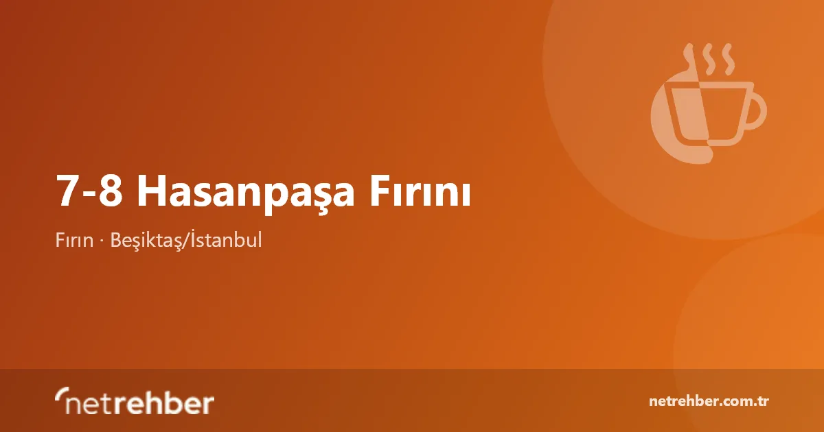 7-8 Hasanpaşa Fırını kapak görseli