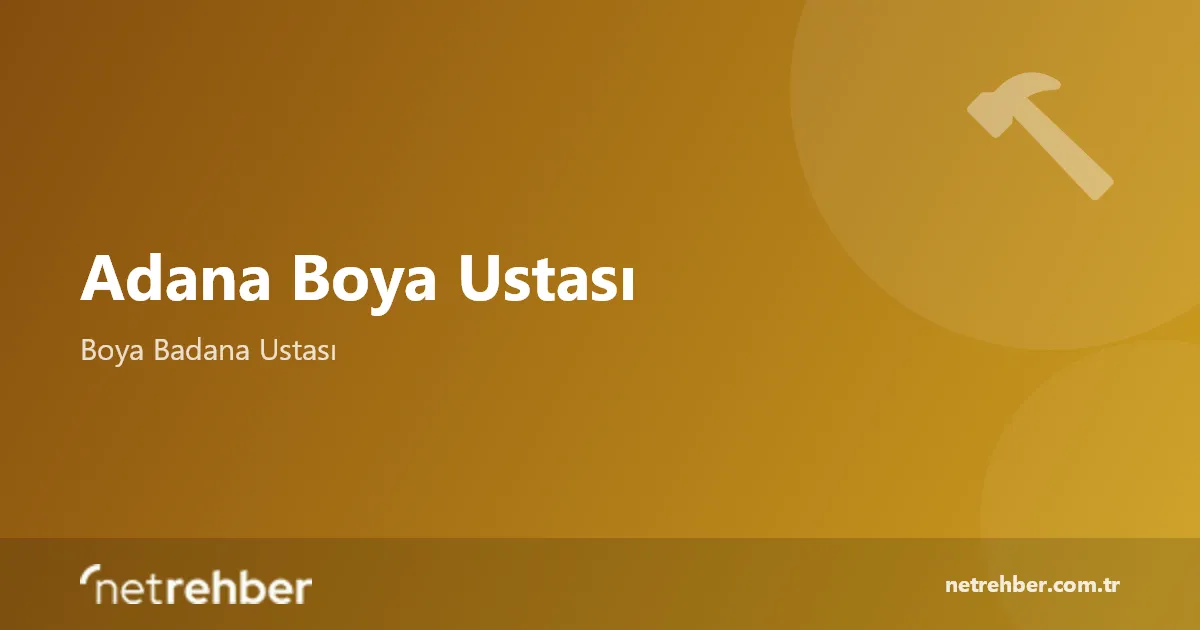 Adana Boya Ustası kapak görseli