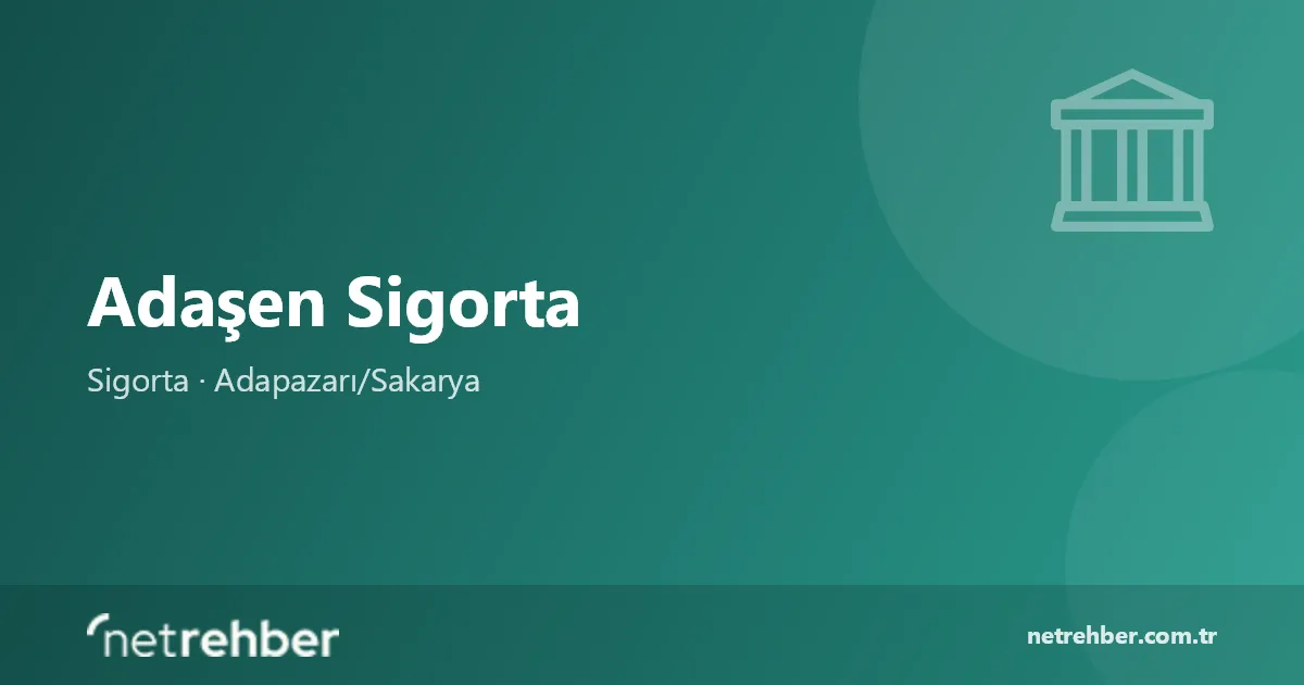 Adaşen Sigorta kapak görseli