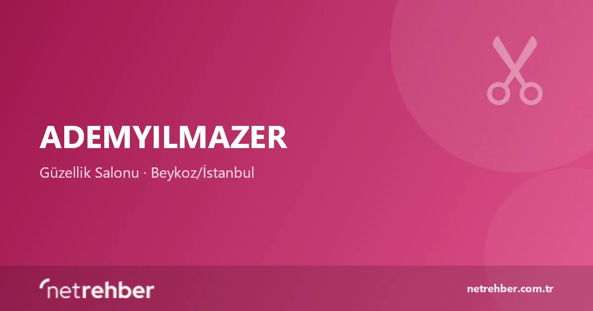 ADEMYILMAZER kapak görseli