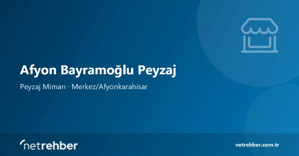 Afyon Bayramoğlu Peyzaj kapak görseli