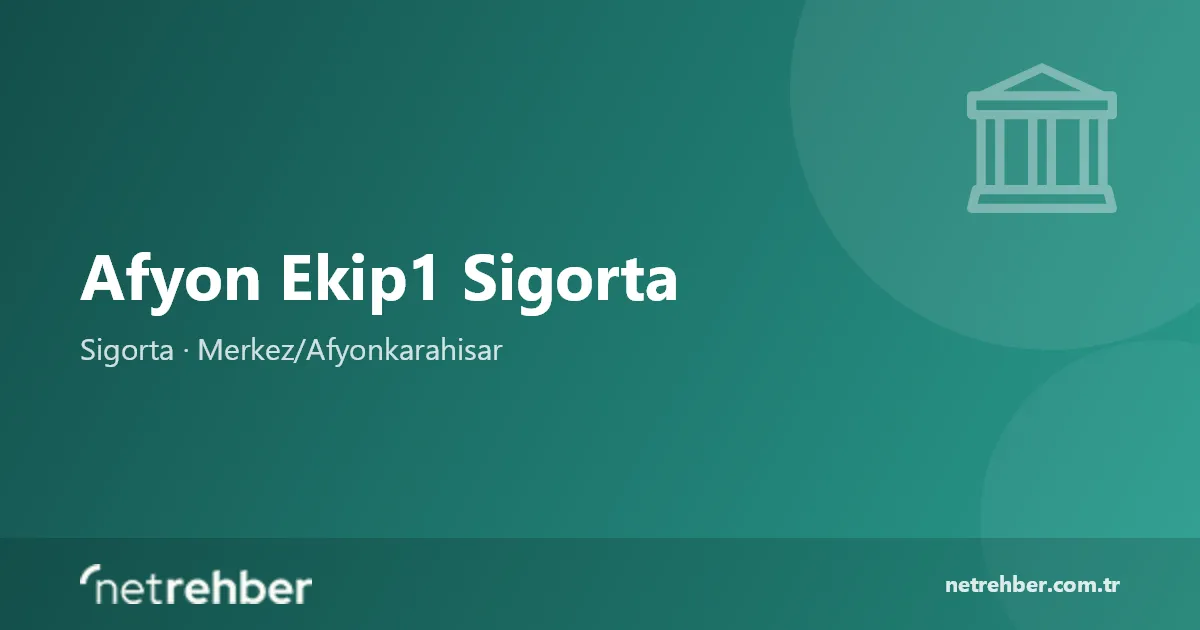 Afyon Ekip1 Sigorta kapak görseli