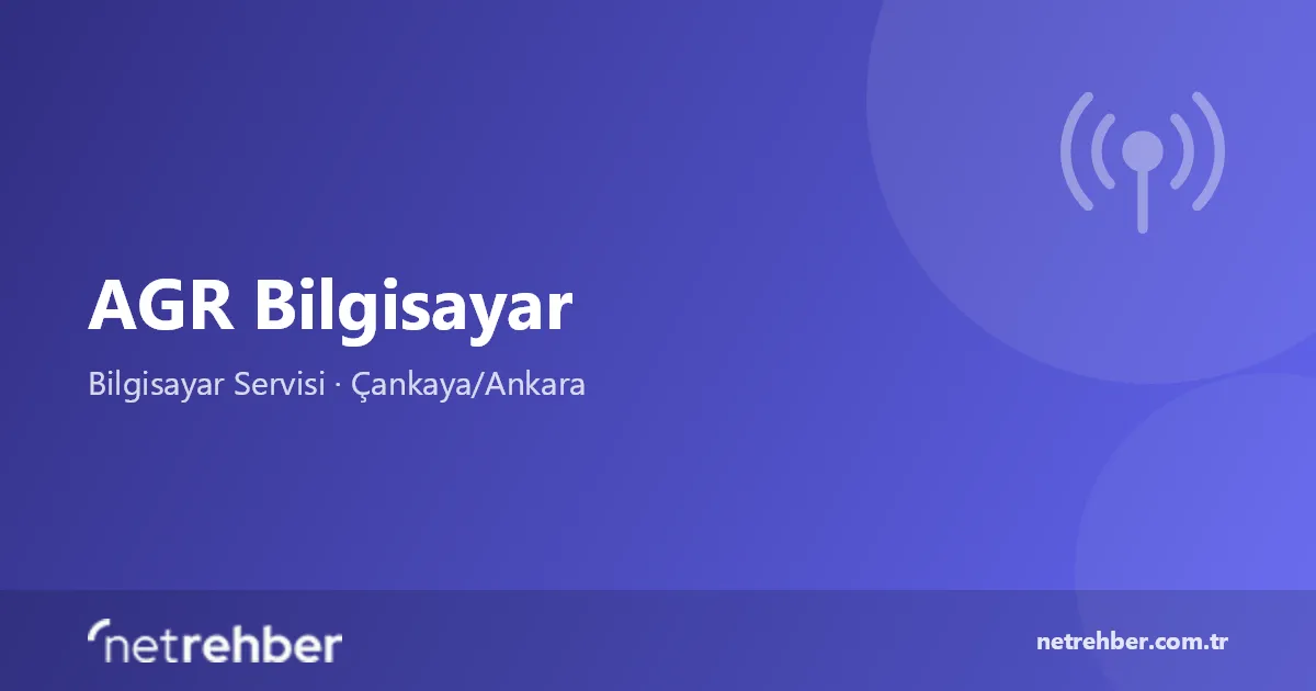 AGR Bilgisayar kapak görseli