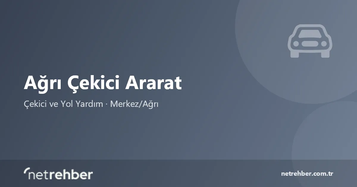 Ağrı Çekici Ararat kapak görseli