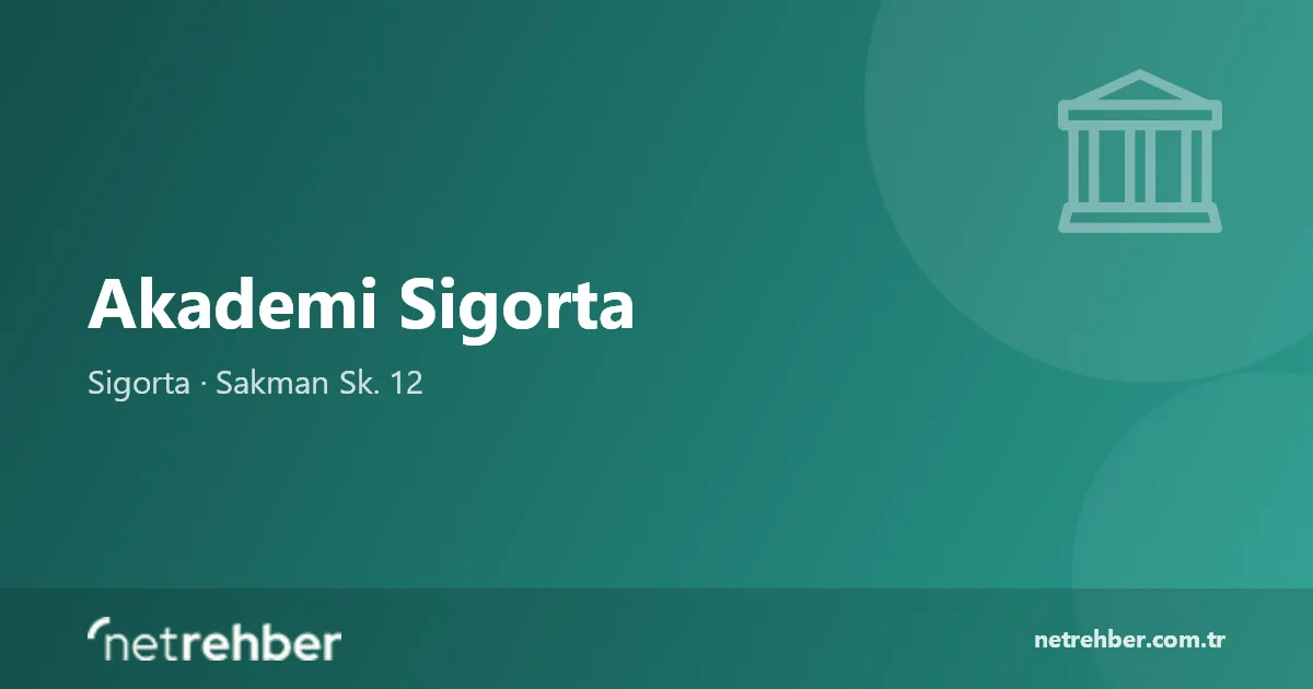 Akademi Sigorta kapak görseli