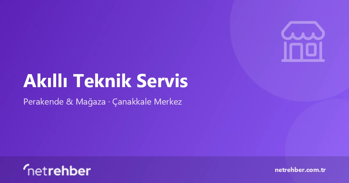 Akıllı Teknik Servis kapak görseli