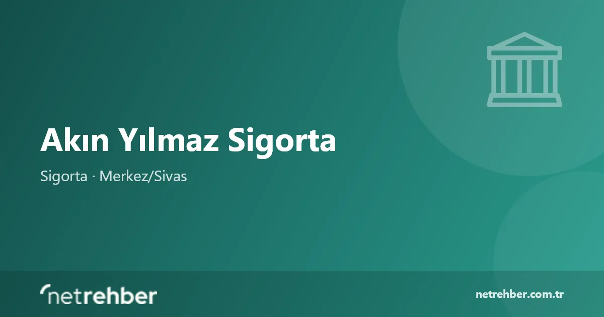 Akın Yılmaz Sigorta kapak görseli