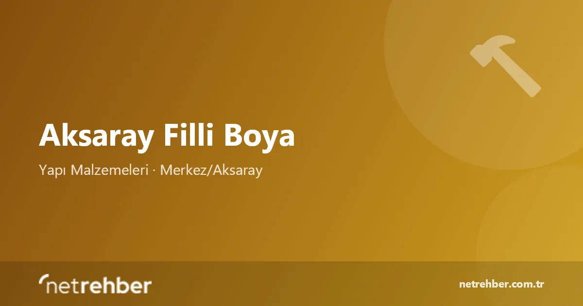 Aksaray Filli Boya kapak görseli