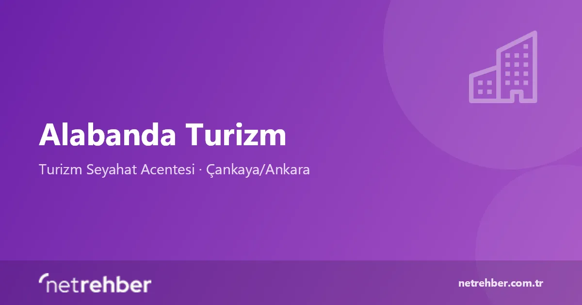 Alabanda Turizm kapak görseli