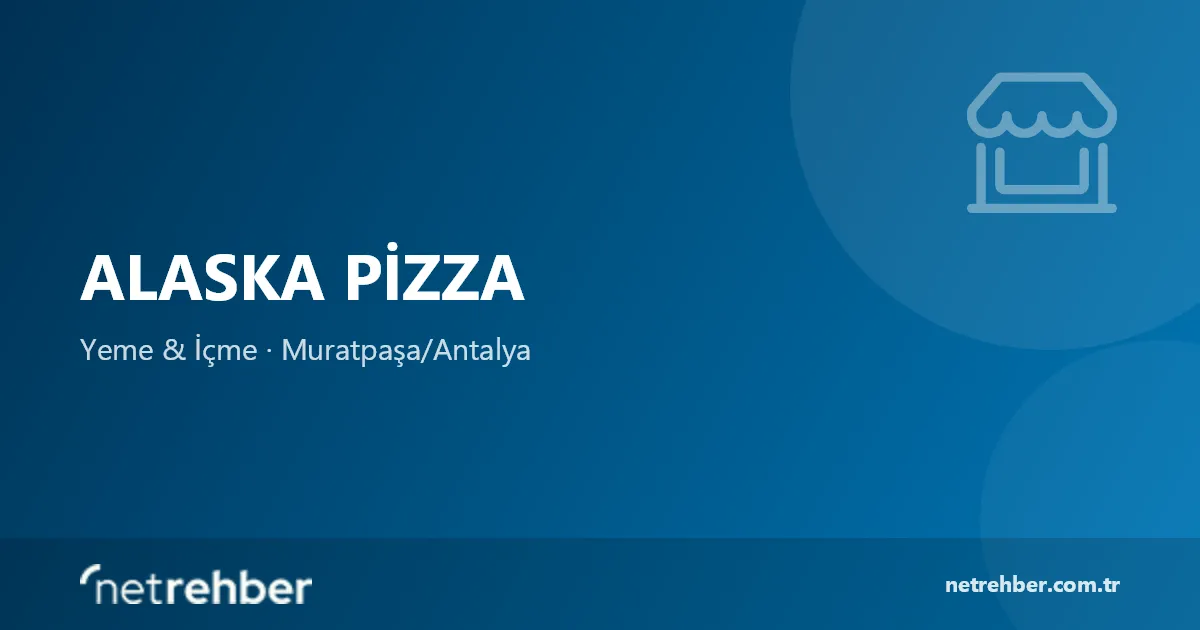 Alaska Pizza kapak görseli