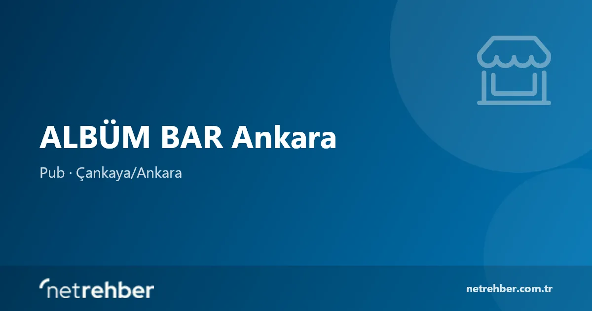 ALBÜM BAR Ankara kapak görseli