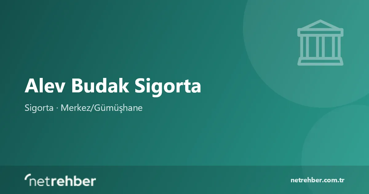 Alev Budak Sigorta kapak görseli