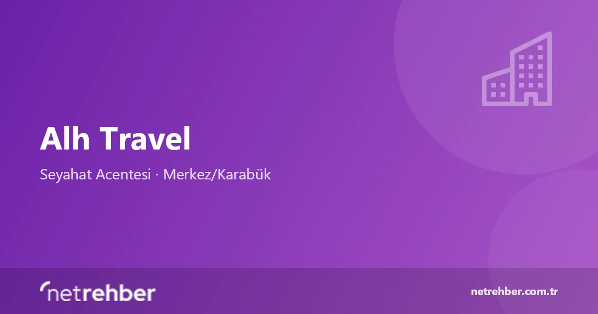 Alh Travel kapak görseli