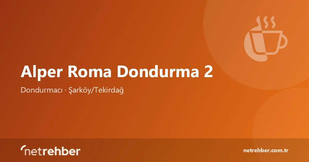 Alper Roma Dondurma 2 kapak görseli