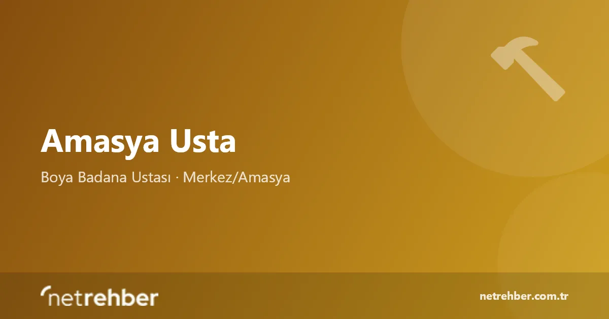 Amasya Usta kapak görseli