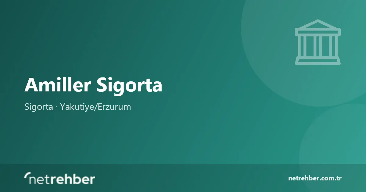 Amiller Sigorta kapak görseli