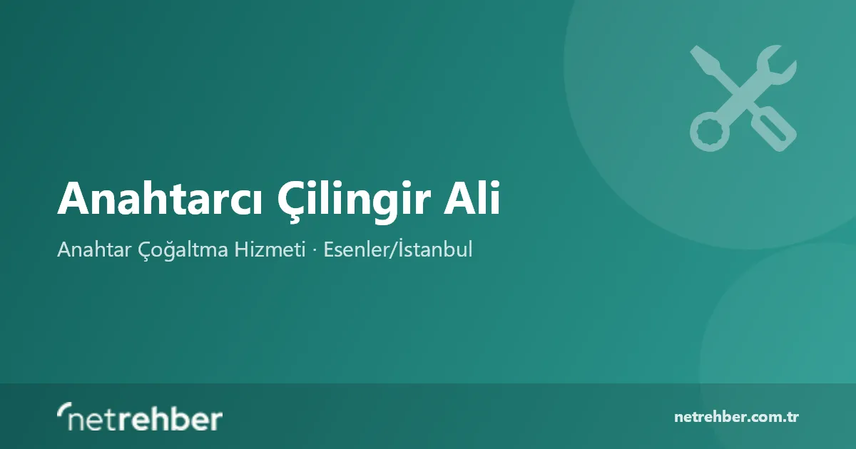 Anahtarcı Çilingir Ali kapak görseli