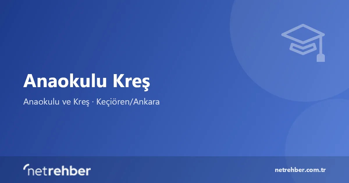 Anaokulu Kreş kapak görseli