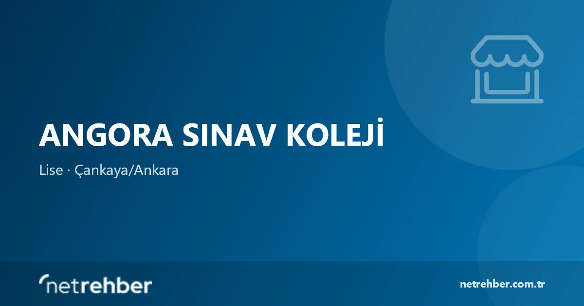 Angora Sınav Koleji kapak görseli