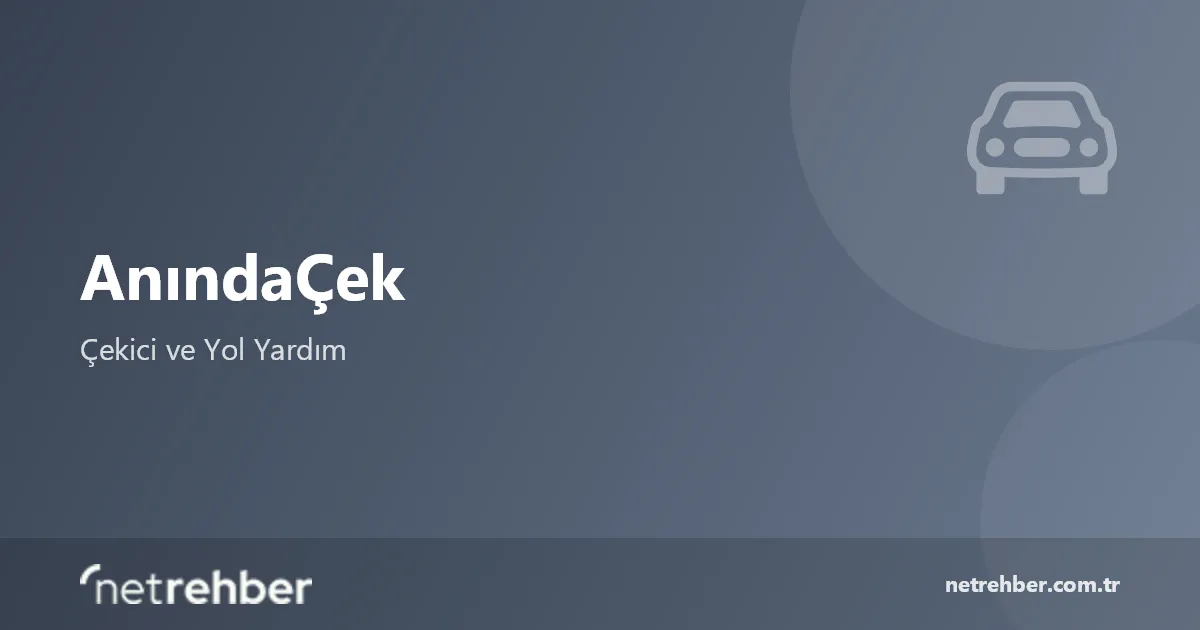 AnındaÇek kapak görseli