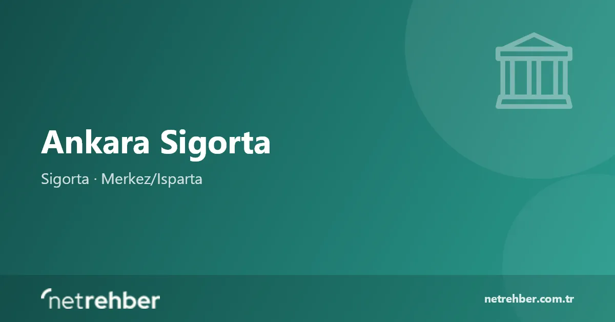 Ankara Sigorta kapak görseli