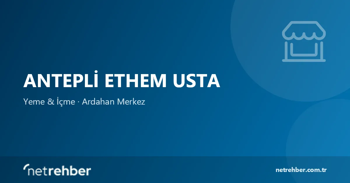 Antepli Ethem Usta kapak görseli