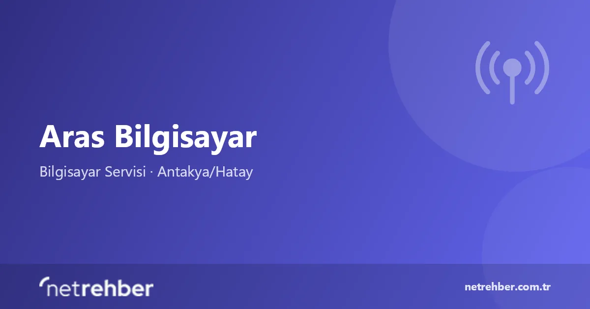 Aras Bilgisayar kapak görseli