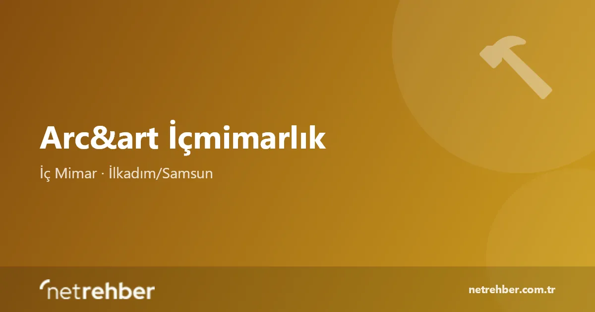 Arc&art İçmimarlık kapak görseli