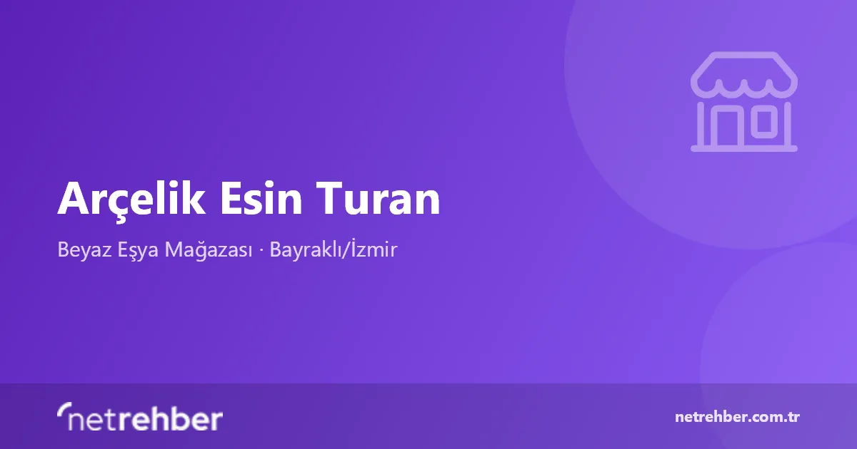 Arçelik Esin Turan kapak görseli