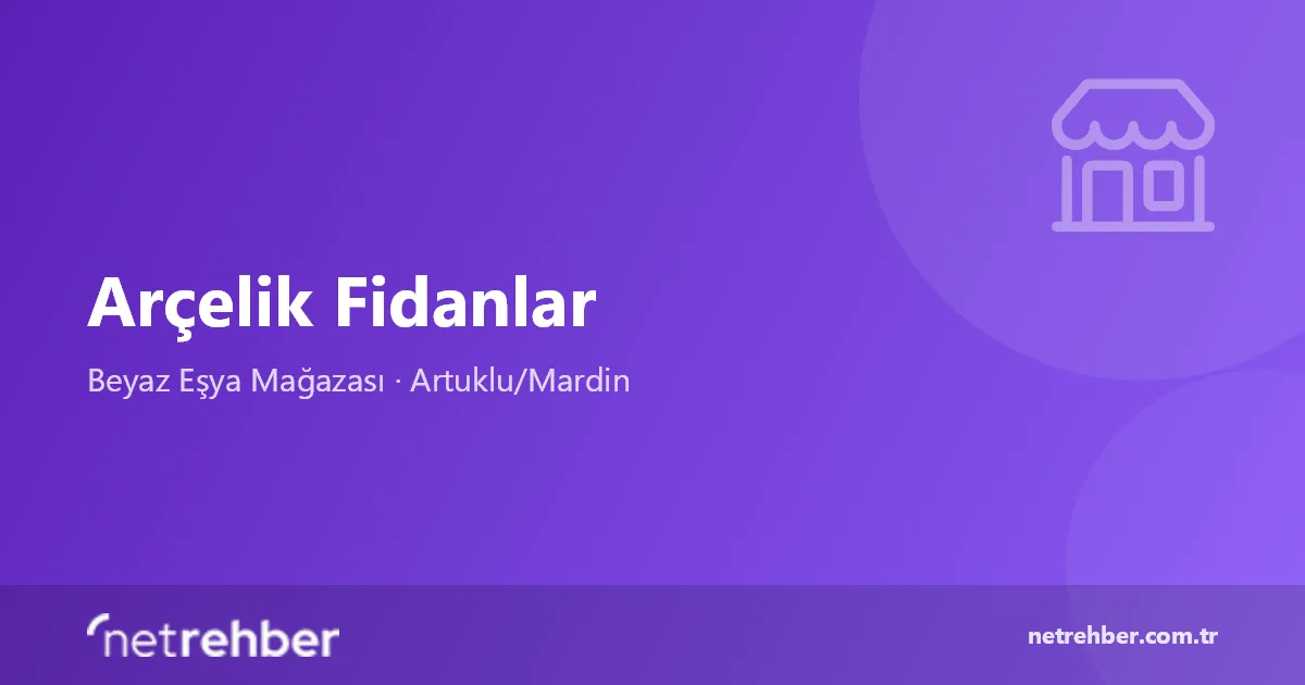 Arçelik Fidanlar kapak görseli