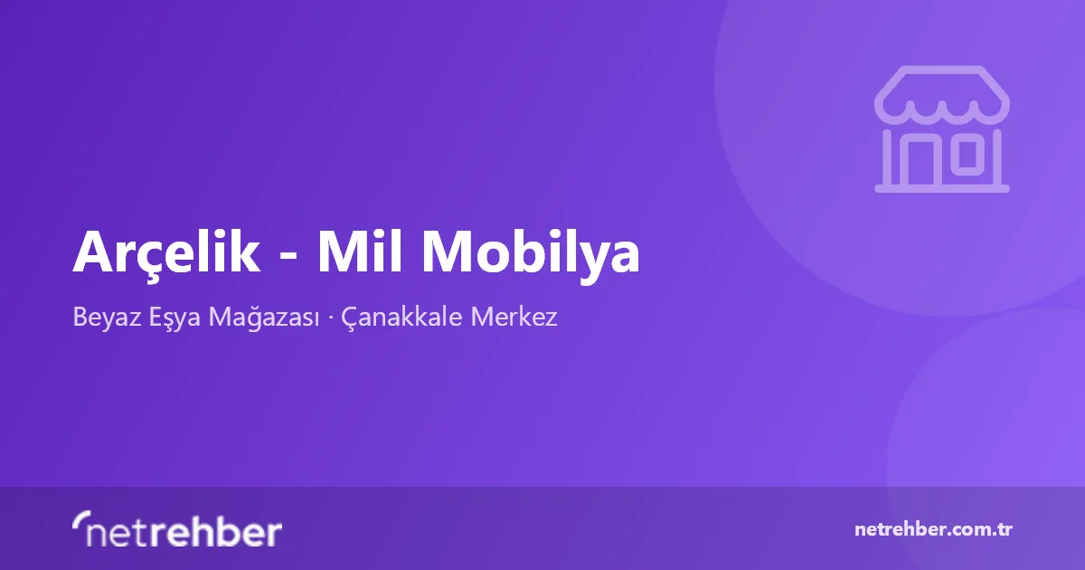 Arçelik - Mil Mobilya kapak görseli