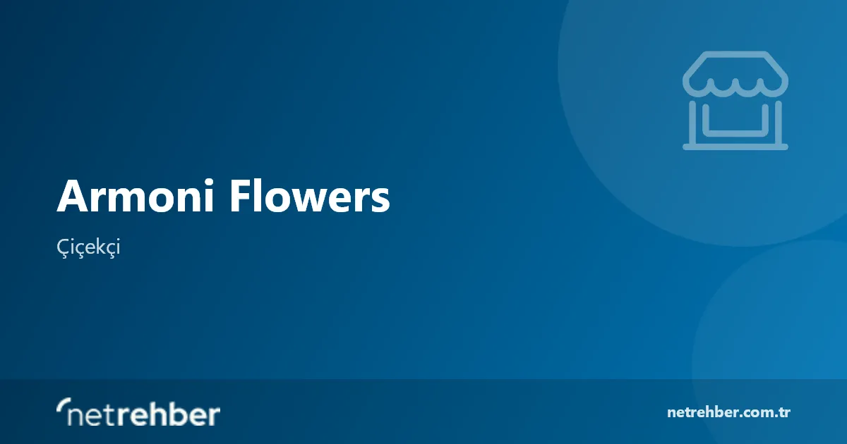 Armoni Flowers kapak görseli