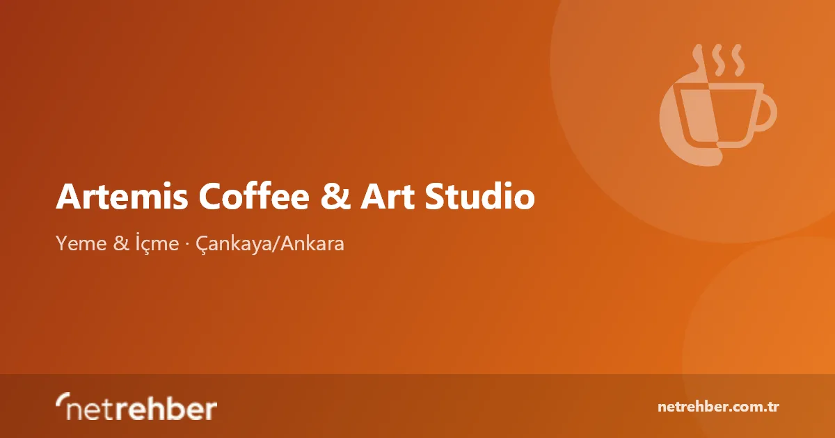 Artemis Coffee & Art Studio kapak görseli