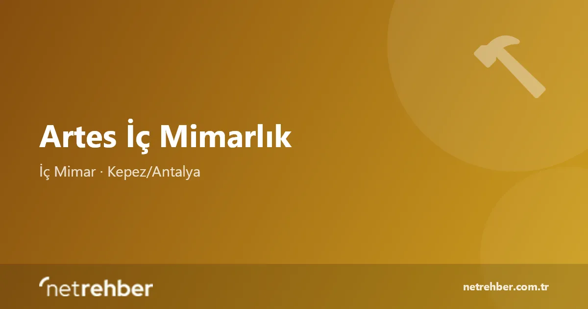 Artes İç Mimarlık kapak görseli
