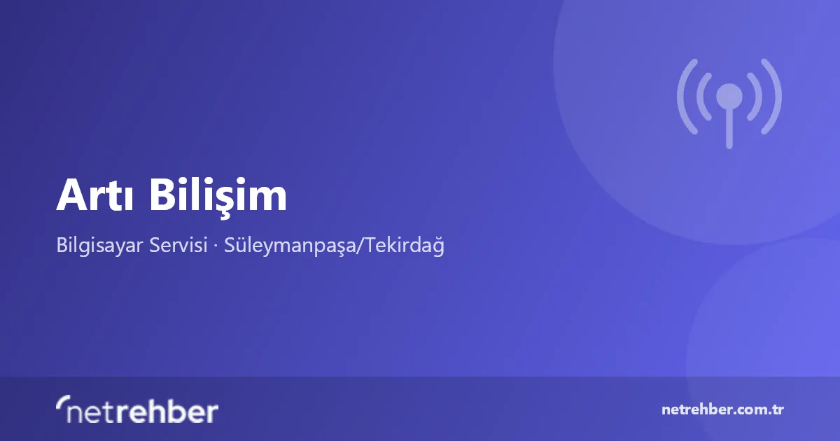 Artı Bilişim kapak görseli