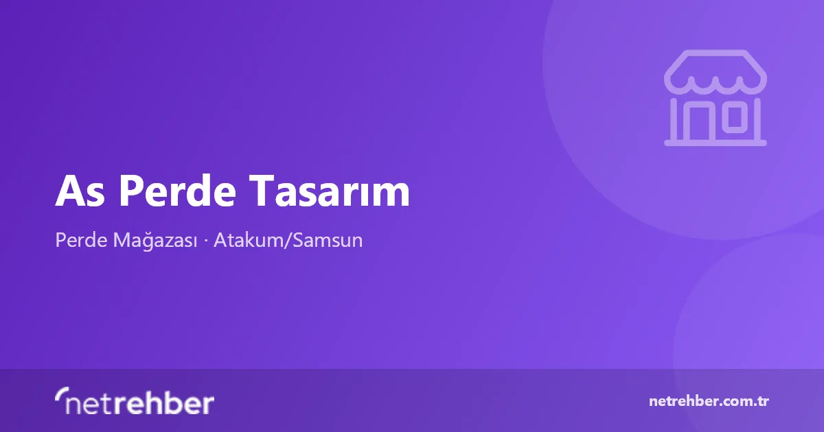 As Perde Tasarım kapak görseli