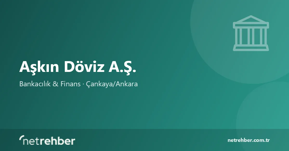 Aşkın Döviz A.Ş. kapak görseli