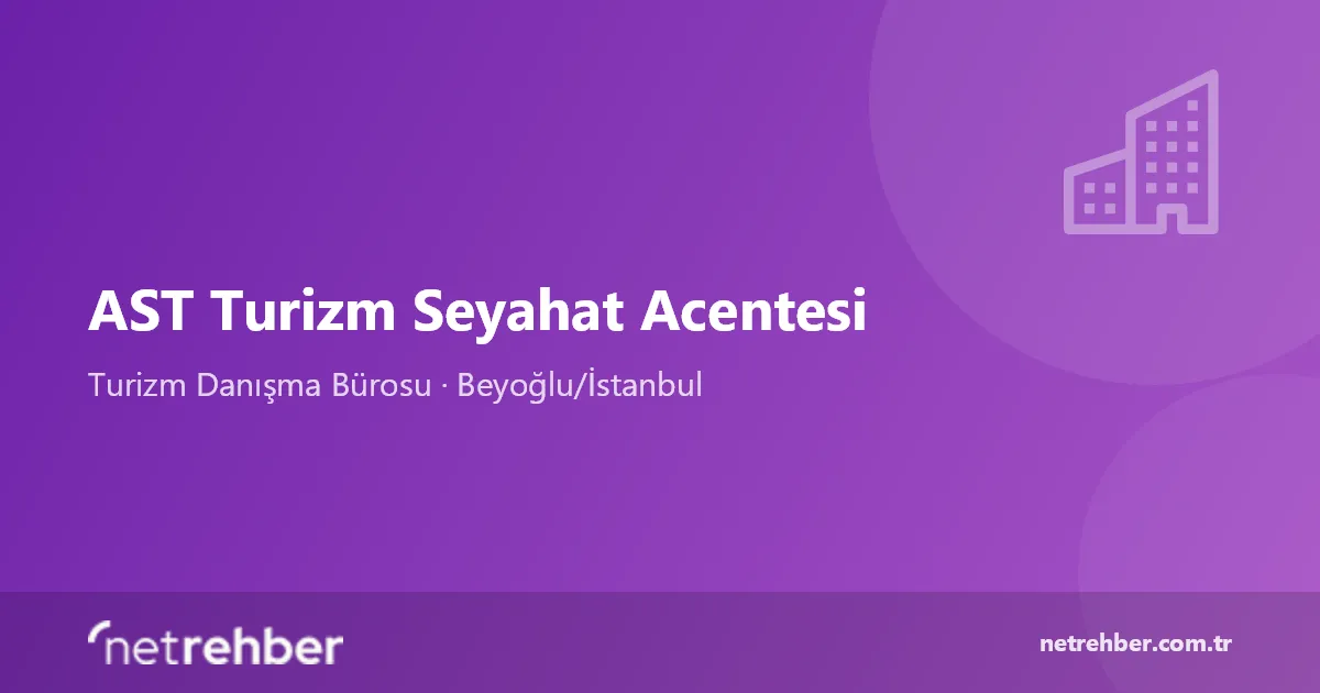 AST Turizm Seyahat Acentesi kapak görseli