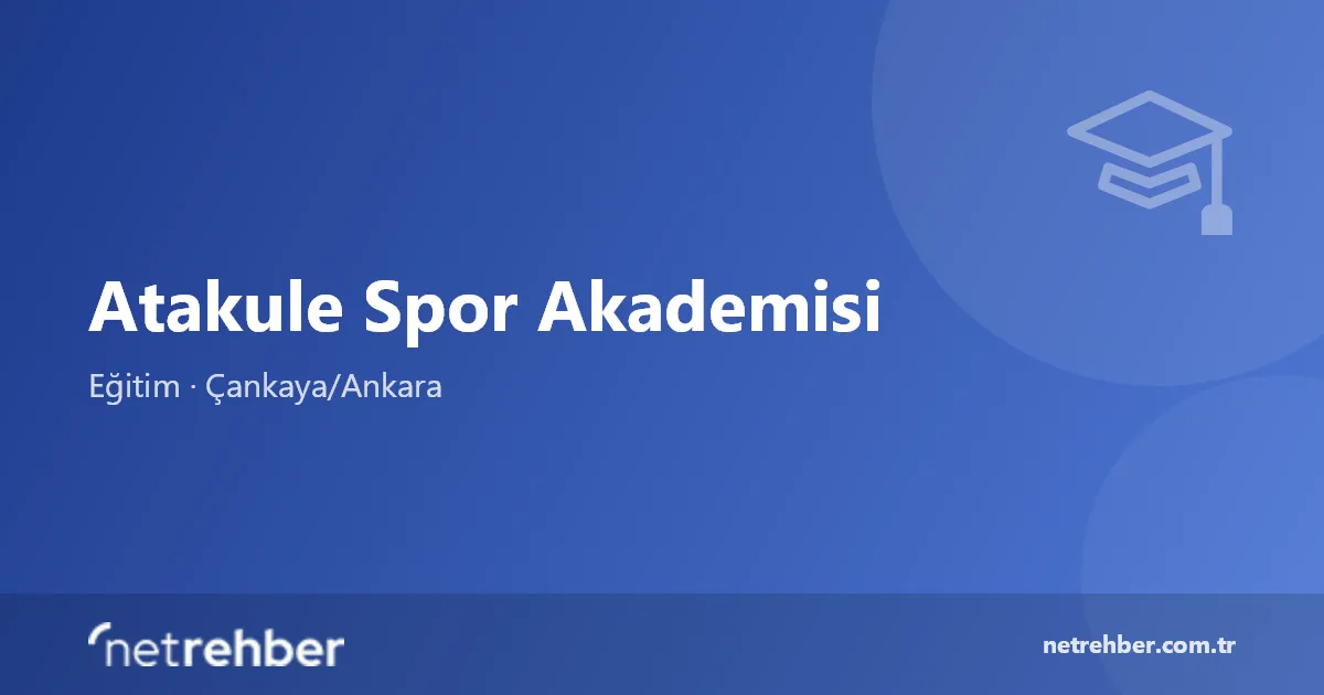 Atakule Spor Akademisi kapak görseli
