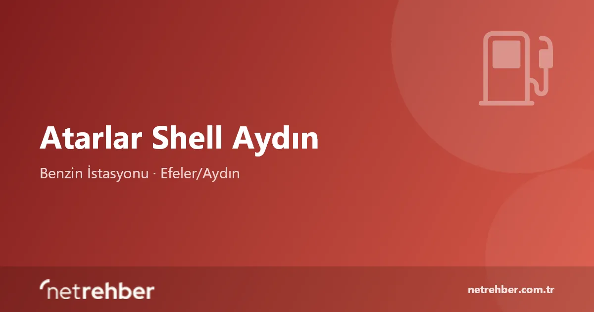 Atarlar Shell Aydın kapak görseli