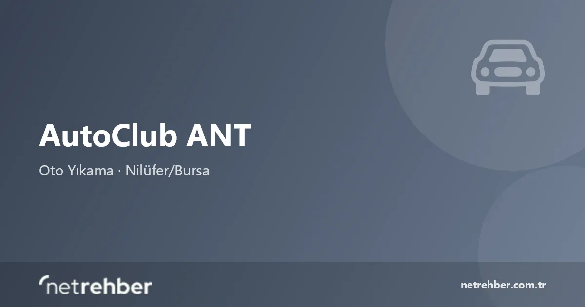 AutoClub ANT kapak görseli