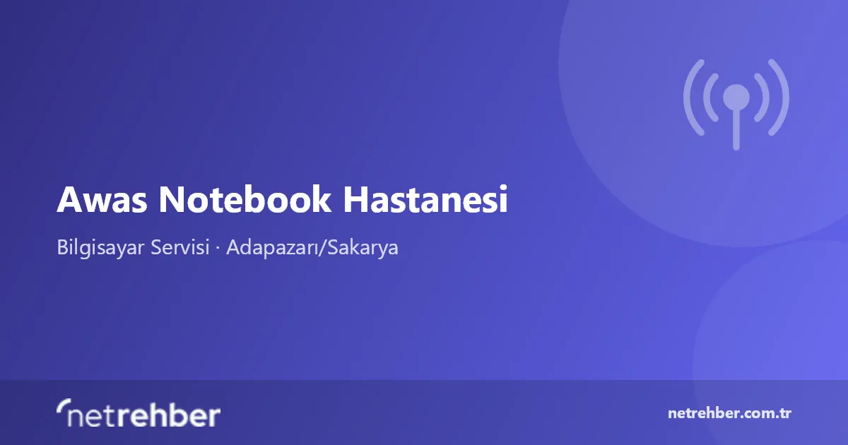 Awas Notebook Hastanesi kapak görseli