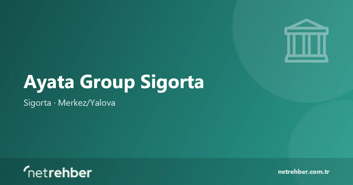 Ayata Group Sigorta kapak görseli