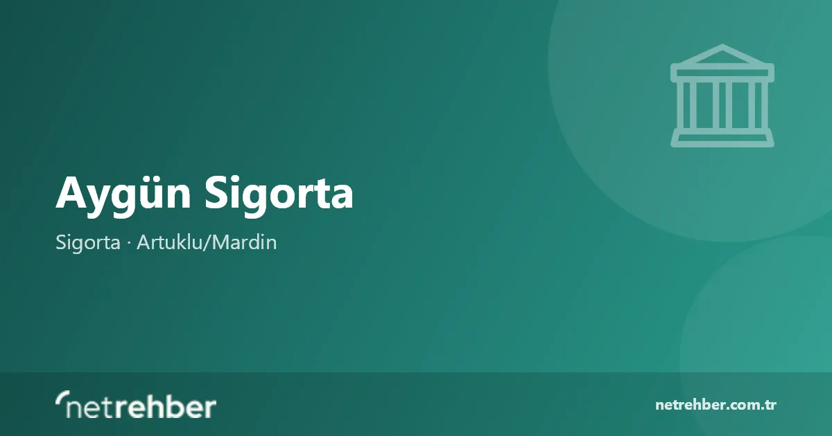 Aygün Sigorta kapak görseli