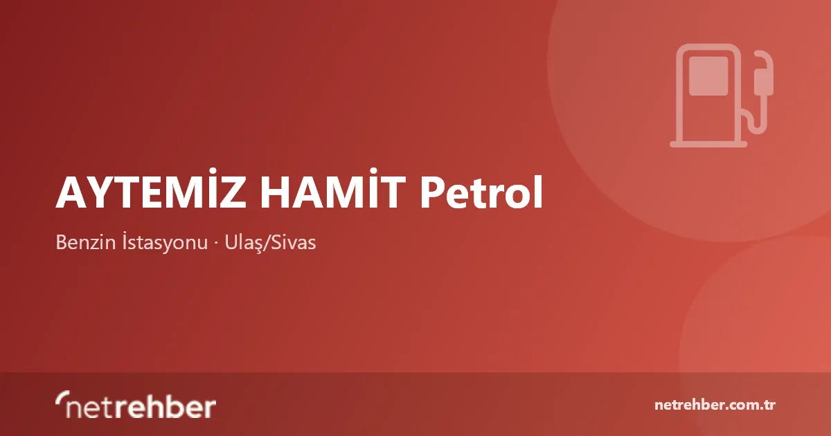 AYTEMİZ HAMİT Petrol kapak görseli