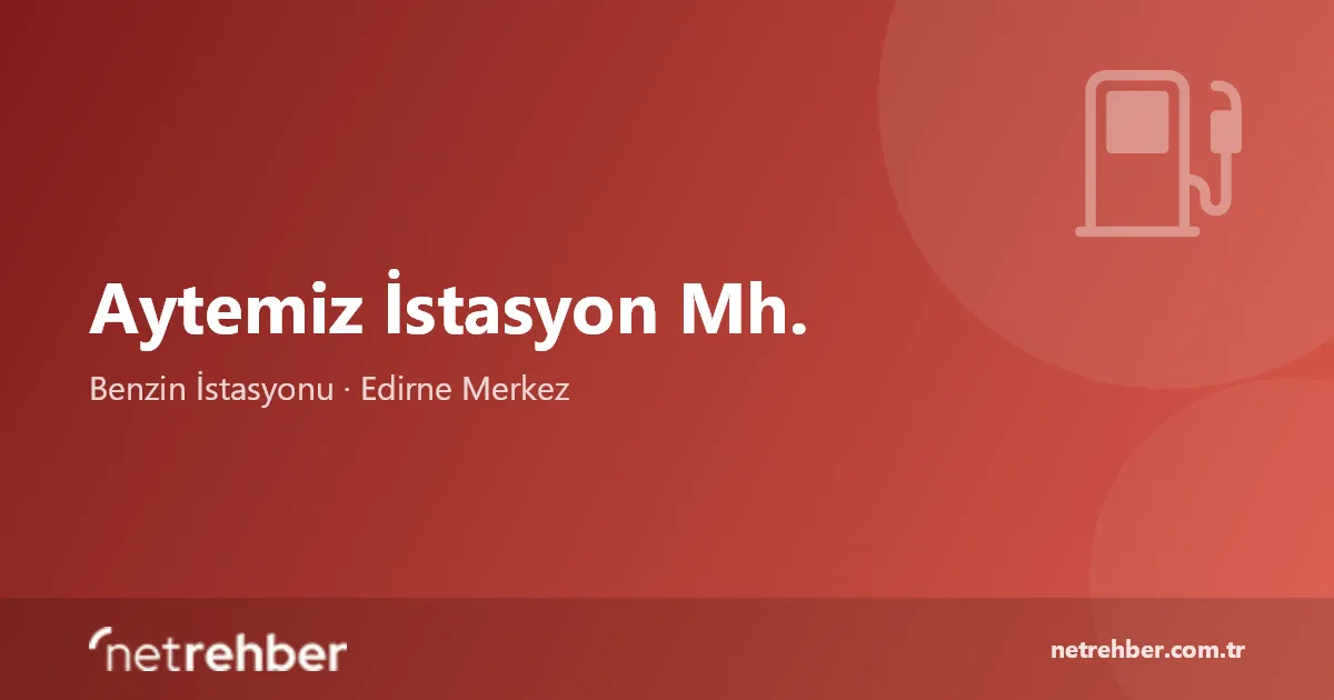 Aytemiz İstasyon Mh. kapak görseli